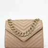 Bolso Acolchado Cadena Efecto