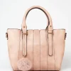 Bolso Bordados Rayas Efecto