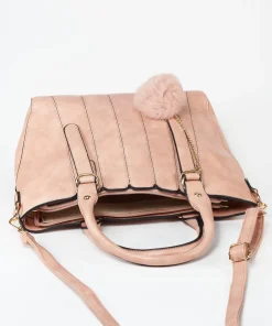 Bolso Bordados Rayas Efecto