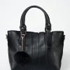 Bolso Bordados Rayas Efecto