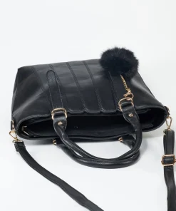 Bolso Bordados Rayas Efecto