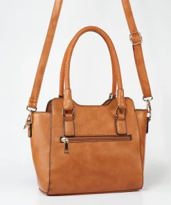 Bolso Detalle Asa Trenzada Efecto