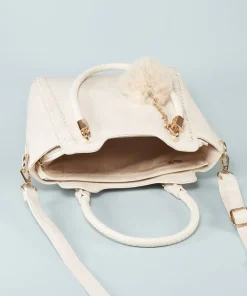 Bolso Detalle Asa Trenzada Efecto