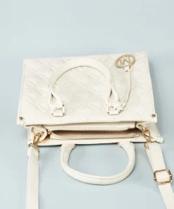 Bolso Shopper Detalle Bordados Efecto