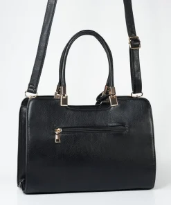 Bolso Shopper Detalle Bordados Y Borlas