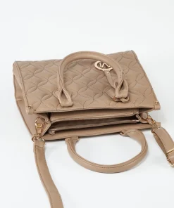 Bolso Shopper Detalle Bordados Efecto