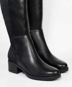 Bota Mosquetera Combinada Efecto