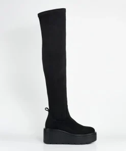 Bota Mosquetera Plataforma Efecto