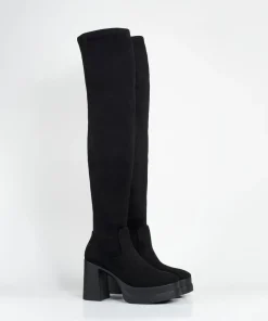 Bota Mosquetera Plataforma Efecto