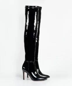 Bota Mosquetera Tacón Fino