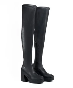 Bota Plataforma Mosquetera Efecto