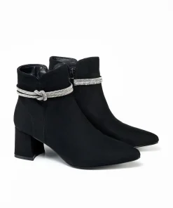 Botin Adorno Strass Efecto
