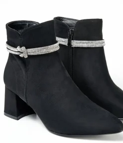 Botin Adorno Strass Efecto