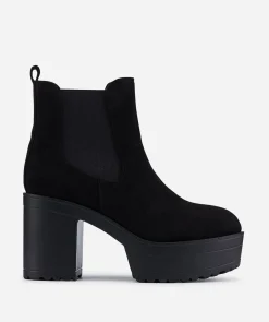 Botin Chelsea Plataforma Alta Efecto
