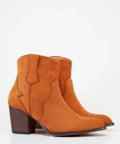 Botin Cowboy Bordado Efecto
