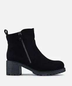 Botin Cremallera Efecto
