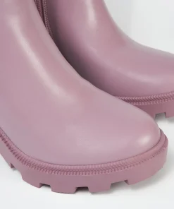 Botin Cremallera Flecos Efecto