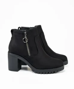 Botin Cremallera Lateral Efecto
