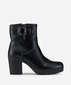 Botin Detalle Hebilla Efecto
