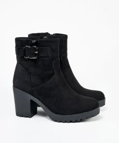 Botin Detalle Hebilla Efecto