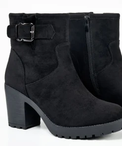 Botin Detalle Hebilla Efecto