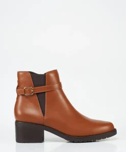 Botin Detalle Hebilla Efecto