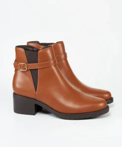 Botin Detalle Hebilla Efecto