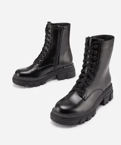 Botin Detalle Pespuntes Efecto