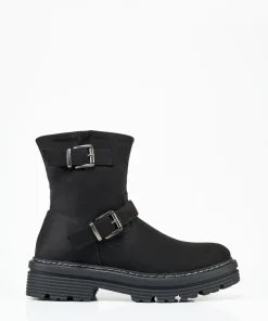Botin Doble Hebilla Efecto