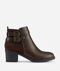Botin Doble Hebilla Efecto