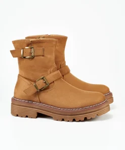 Botin Doble Hebilla Efecto