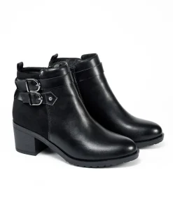 Botin Doble Hebilla Efecto