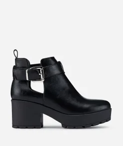 Botin Hebilla Abertura Lateral Efecto