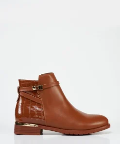 Botin Hebilla Combinada Efecto