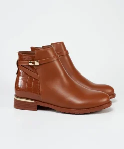 Botin Hebilla Combinada Efecto