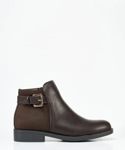 Botin Hebilla Combinada Efecto
