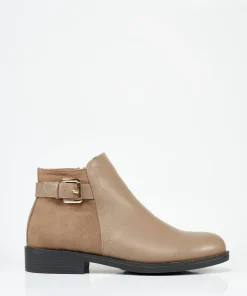 Botin Hebilla Combinada Efecto