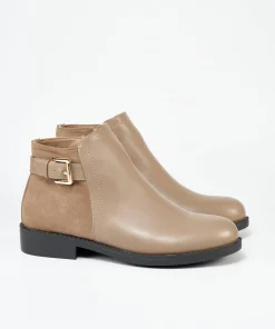 Botin Hebilla Combinada Efecto