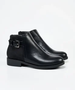 Botin Hebilla Combinada Efecto