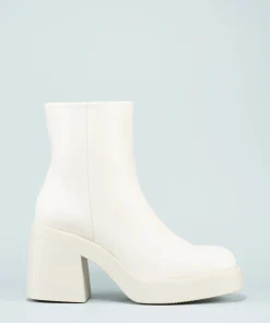 Botin Liso Plataforma Efecto