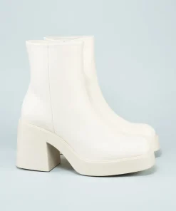 Botin Liso Plataforma Efecto
