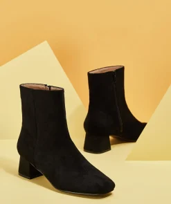 Botin Tacón Cuadrado Efecto