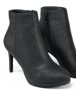 Botin Tacón Fino Efecto