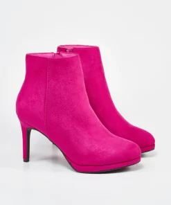 Botin Tacón Fino Efecto