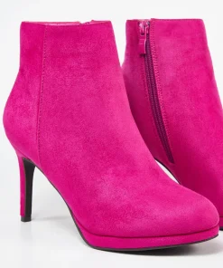 Botin Tacón Fino Efecto