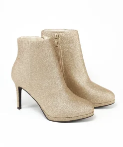 Botin Tacón Fino Efecto