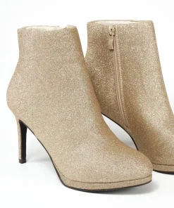 Botin Tacón Fino Efecto