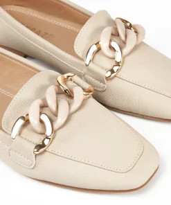 Mocasin Adorno Cadena Efecto