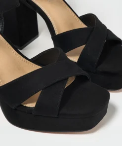 Sandalia Plataforma Tiras Cruzadas Efect