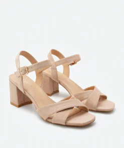 Sandalia Plataforma Tiras Efecto